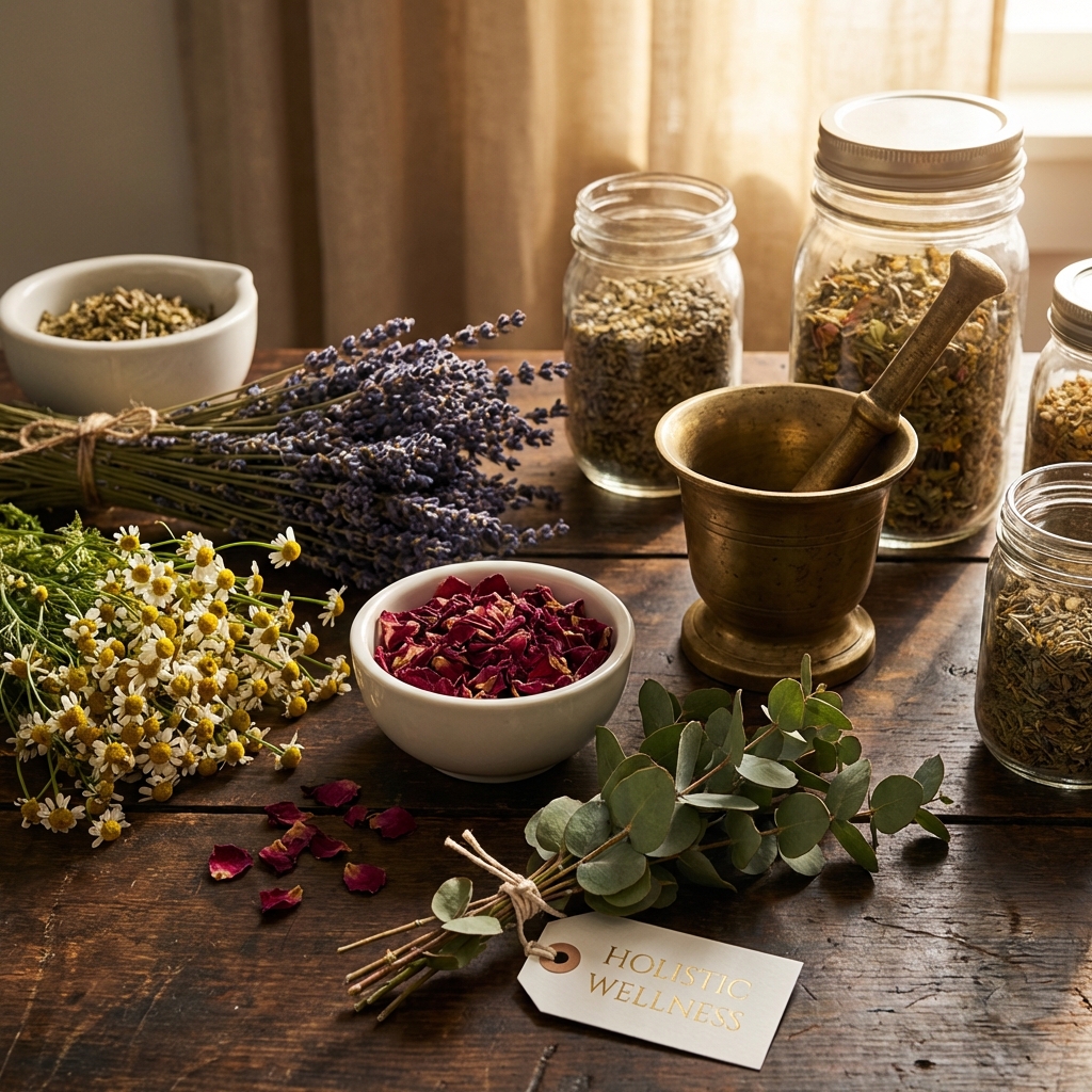 Healing herbs and botanicals